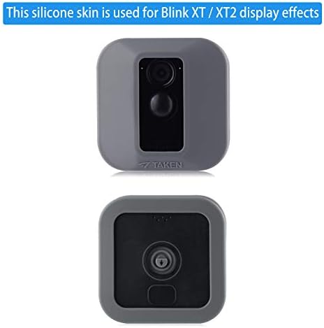 JESSY silikonska koža zaštitni poklopac za Blink XT / XT2 sigurnosna kamera, zaštita od ogrebotina UV i otporna na vremenske uslove