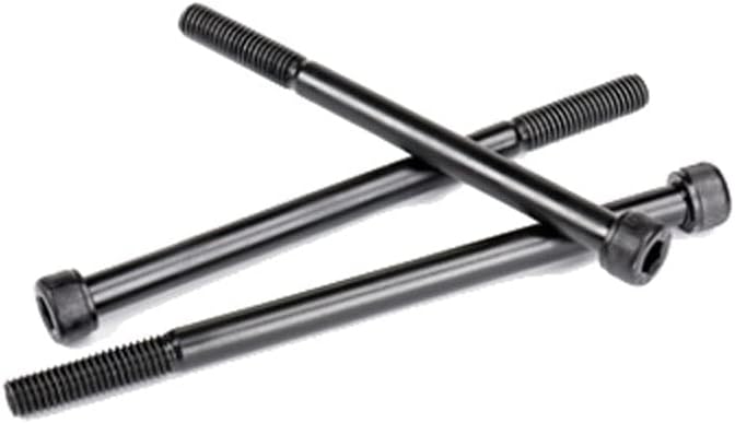 1pcs M10*310mm crna boja Allen screw inner hexagon Knurled lengthing bolt machine nokat 12.9 grade carbon steel