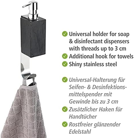 Wenko Turbo-Loc® Telde SOAP DESENZER Držač od nehrđajućeg čelika