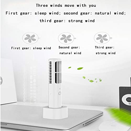 Xzrwyb Mini ventilator bez lišća, kreativni ručni prijenosni USB punjenje