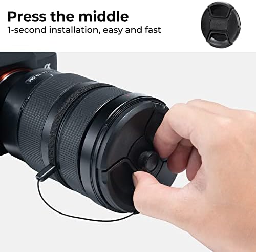 K & amp;F koncept 49mm Mcuv Filter sočiva + 9-u-1 komplet poklopca poklopca sočiva za sočivo kamere