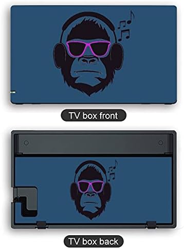 Gorillas naočare naljepnica za igru sa lijepim uzorcima naljepnica za igru pogodna za Switch seriju za