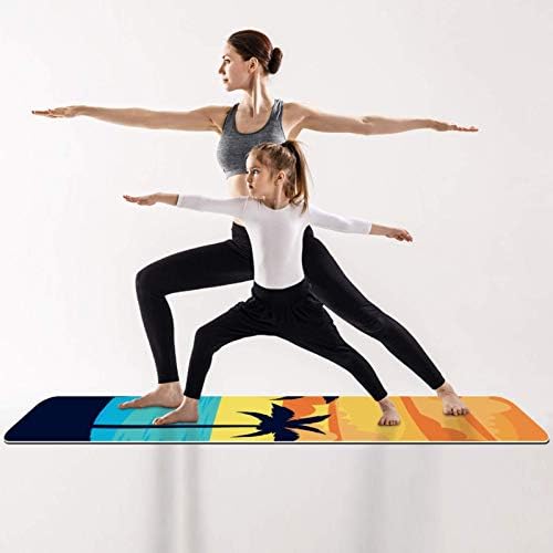 Meikadianzishangwu neklizajuća vježba s palmom i fitnesom 1/4 prostirka za jogu za jogu Pilates i vježba za fitnes