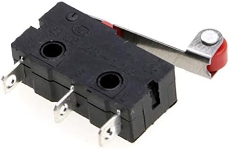 Dijelovi alata 5kom Micro Switch KW12-3 PCB Micro Roller poluga ruka otvorenog zatvaranja granični prekidač