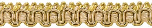 9 dvorišnih vrijednosti antiknog zlata 1/2 inča Imperial Iigimp pletenica 0050ig Boja: rustikalno