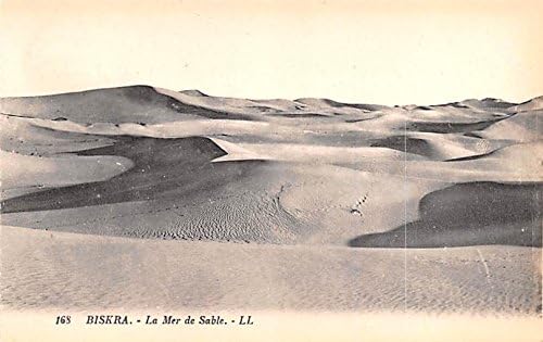 La Mer de sable Biskra Alžir, Alžir, Alžir razglednica