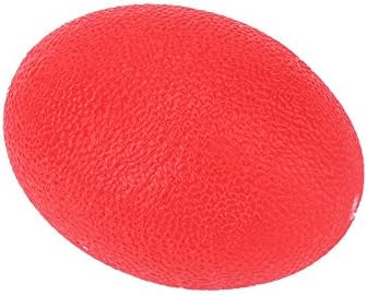 Keenso Lopta za držanje u obliku jaja, silikonska masažna terapija za držanje lopte za vježbu snage zgloba
