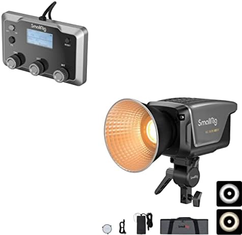 Paket: SmallRig RC 350B 350W BI-Color Cob LED video svjetlo + SmallRig Cob Video Light Control Panel
