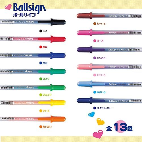 Sakura Craypas PGB 138-10p Ballypoint olovka na bazi vode, potpis na kuglice, kraljevsko plava,