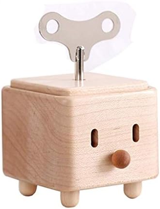 Xjjzs Wooden Music Box - Glazbeni okvir Wooden Crafts, Mini muzika, može se koristiti kao poklon, moderan