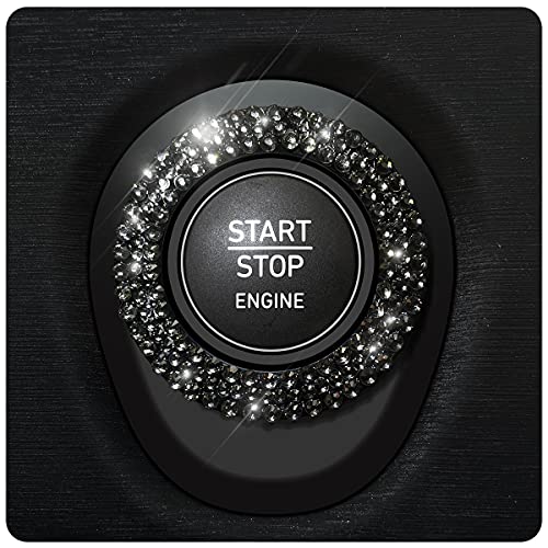 Blinglife automatsko zaustavljanje gumba za paljenje dugmeta za paljenje, sjajni kristalni preklopni prekidač