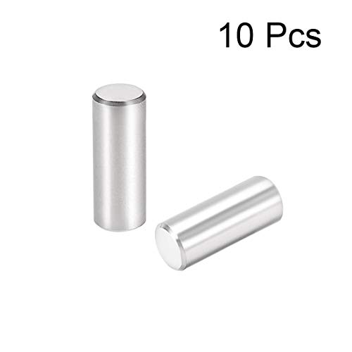 Uxcell igle za Tiple mm x mm 304 cilindrične igle za potporne Police od nerđajućeg čelika, 10 komada, 0,3 x 0,8