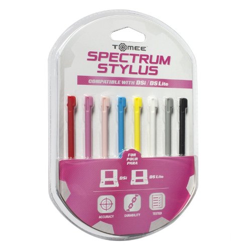 Set olovki za olovku Tomee Spectrum za Nintendo DSi / Nintendo DS Lite