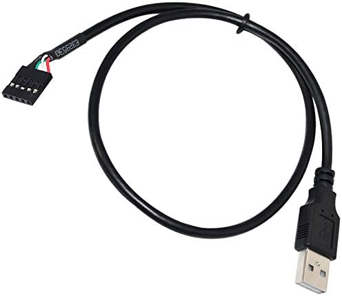 50cm USB 2.0 A muški utikač na 1x 5pin ženski 0,1 USB zaglavlja PCB matičnu ploču