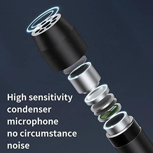 JRDHGRK Tip-C Plug lavalier mikrofon sa 6 zvučnih efekata Switch 1.2 m kabl za Android Smartphone