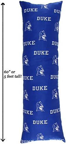 College Covers Duke Blue Devils štampani jastuk tijelo-20 x 60& 34;