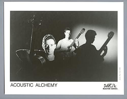 Akustična alkemija Fotografija Original Vintage 1987 MCA Zapisnici Promocija publiciteta