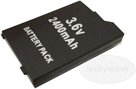 Fidgetkute ​​2pcs 2400 mAh novi punjivi baterijski paket za PSP 3000 Lite Produženi život