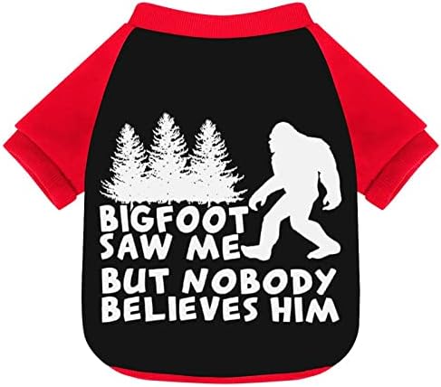 FunnyStar Bigfoot vidio sam mi ispis dukserica sa pulovernim puloverom za pse za pse mačka s dizajnom