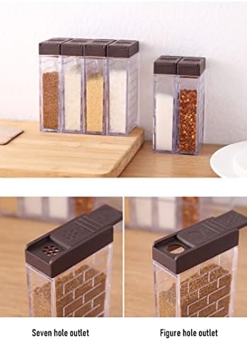 YGQZM kućna kuhinja začinjavajuća kutija Jar sol paprica začinu začinu spremnik za skladištenje kuhinje