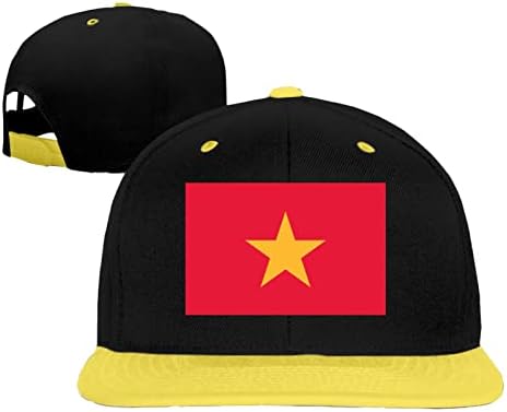 HIFENLI Vijetnamska zastava Hip Hop Cap Hat Boys Girls Snapback Hat bejzbol šeširi