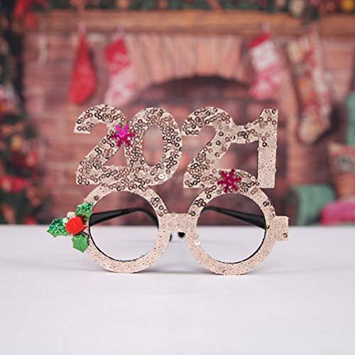 9 kom 1 set lagane naočale atraktivne 2021 dekor za oči za slavljenu zabavu