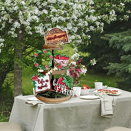 Extra Velike ladice za stolni za sto za kavu Mini proljetni ukrasi za ladicu Dekor svježa kuhinja