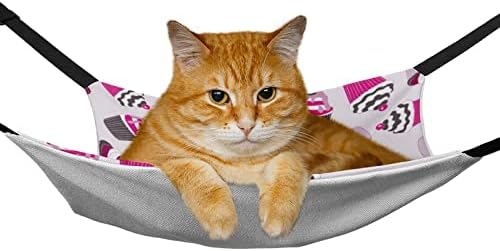 Cat Cage Hammock Cup Cake pet Swing Bed pogodan za kavez stolica Car Unutarnji Vanjski 16.9