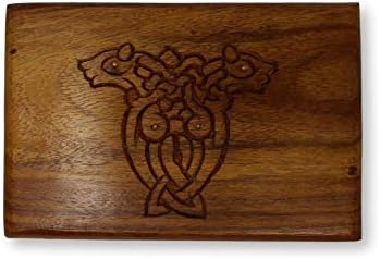 Thonesse Celtic Cross Croved Wood Wreiser CESTE TRIKET kutija