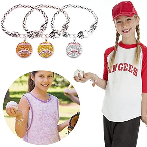 Real Opal nakit za žene 1pcs Nakit Sport Sliver Pšenični lančani lančani ogrlice sa ogrlicama za bejzbol rukavice
