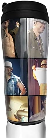 Plingg Donnie Wahlberg Collage Unisex Kup za kafu od nehrđajućeg čelika Vakuum izolirana putna krigla za