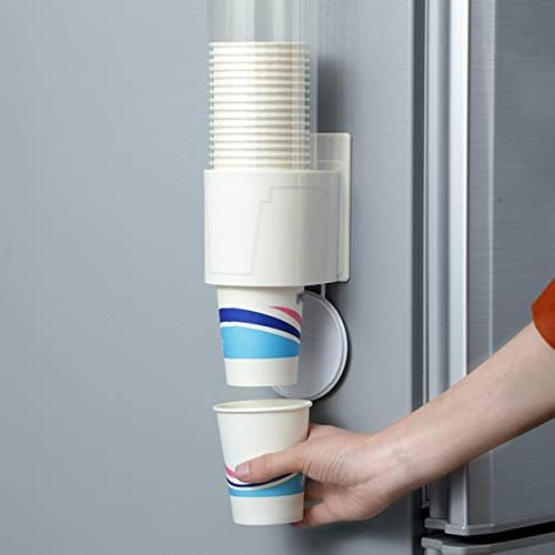 HEIMP montiran ljepljivi zid bijeli Abs Organizator za bušenje Bolnička posuda čaša Kućni dozator veličina