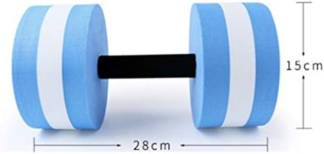 WINOMO 2kom EVA-pjenaste bučice visoke gustine vode sportske vodene vježbe s bučicama za fitnes sa bučicama