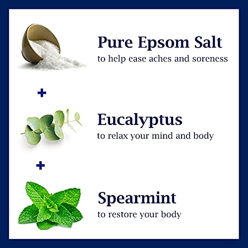 Dr Teal je za pranje tijela sa čistim Epsom soli, opustiti & reljef sa eukaliptusa & Spearmint,