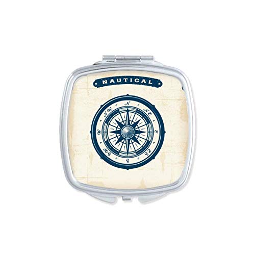 Kompas Droits Vojno Okeansko Vojno Ogledalo Prijenosno Kompaktno Džepno Šminkanje Dvostrano Staklo
