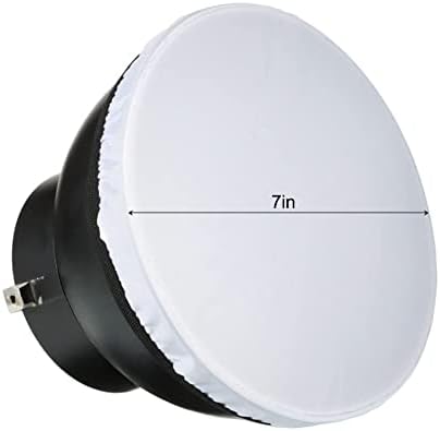 Zuyyon 6 kom. Svjetlos difuzorske difuzorske lampe 7 inča Standardna difuzor svjetlo lampica tkanine