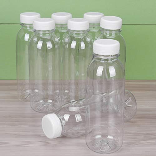 YiZYiF plastične bočice sa poklopcima očistite prazne posude za bezalkoholna pića narandžasta