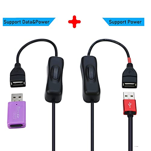 Motong USB A 2,0 Y razdjelni kabel s prekidačem za uključivanje / isključivanje, USB 2.0 muško