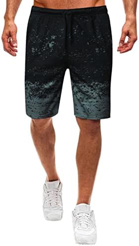 Xiaobu Sportske kratke hlače Muški elastični struk labave Ležerne prilike ljetne kratke hlače Gradijent