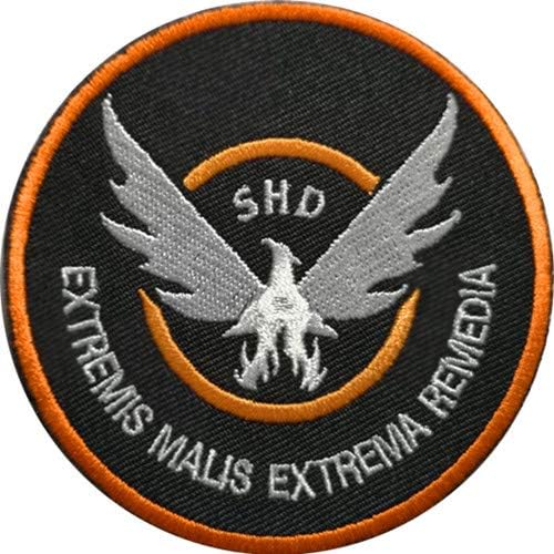 5 komada Tom Clancy's Agent Division SHD Logo Vojna kuka TAKTICS MORALE vezeni zakrpa