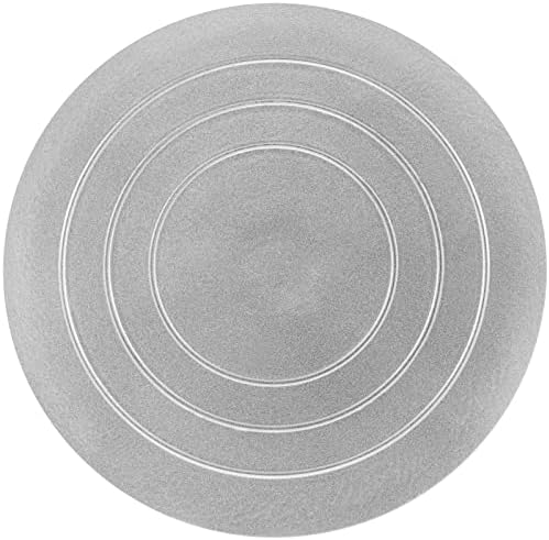 SINJEUN 10-inčni točak za Vajanje, točak za grnčarstvo, srebrni okrugli Keramika gramofon vajar grnčarski