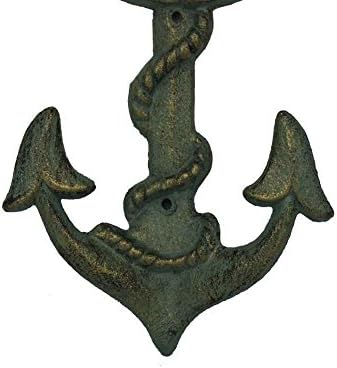 HAMPTON nautički ukrasni ukrasni zidni dekor sidre, antikva bronza