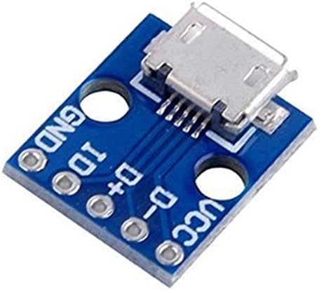 Micro USB Tip sučelje za napajanje tabla za napajanje 5V Modul, ženski mikro USB za uranjanje 5 pin ploče
