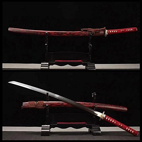 PJXC britva oštro crveni samurajski mač 1095 ugljični čelik Japanska katana Kaljev