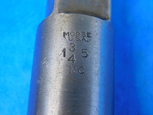 Morse 1 3/4 5 NC HSS utikač Dodirnite 6 ravna flauta 1,75 Izrađena u SAD-u Brigoport Mill - AR4854AR1