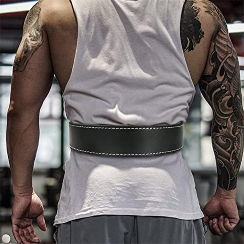 BbSJ uski fitness kožni pojas strukvi protiv dizanje Sportski trening Powerlifting Remen Muški kožni struk