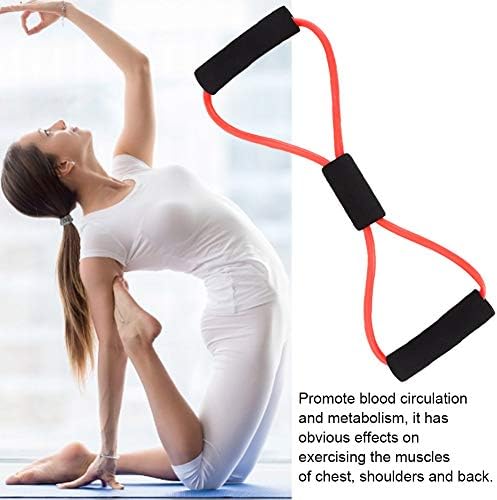 Resicans, vježbač mišića za muškarce za muškarce zatezač zatezača u obliku 8 u obliku ramena na ramenu Elastični