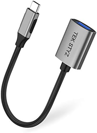 TEK STYZ USB-C USB 3.0 Adapter kompatibilan je sa vašim kurio pametnim 2 u 1 PRO OTG tipu C / PD