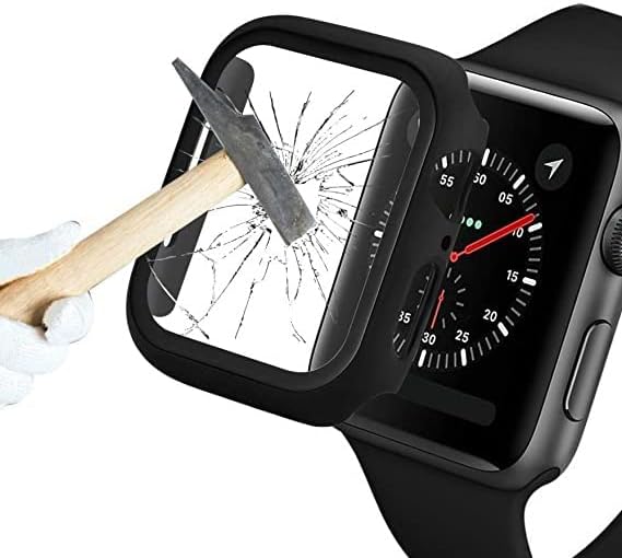 Adtismark Apple Watch Case 42mm sa zaštitnikom zaslona za Apple Watch Series 4 44mm Case 6 5 4 SE, ultra