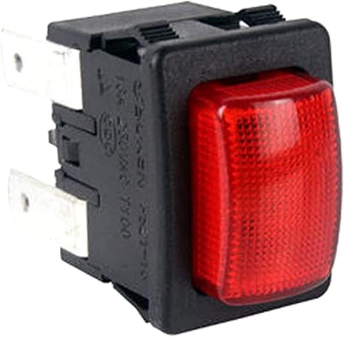 XIANGBINXUAN preklopni prekidač 2 kom crveni prekidač sa 4 igle PS21-16 električni dodirni prekidač 250V
